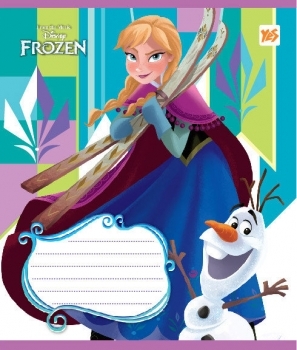 YES Frozen Story, тетрадь А5/12 лин.